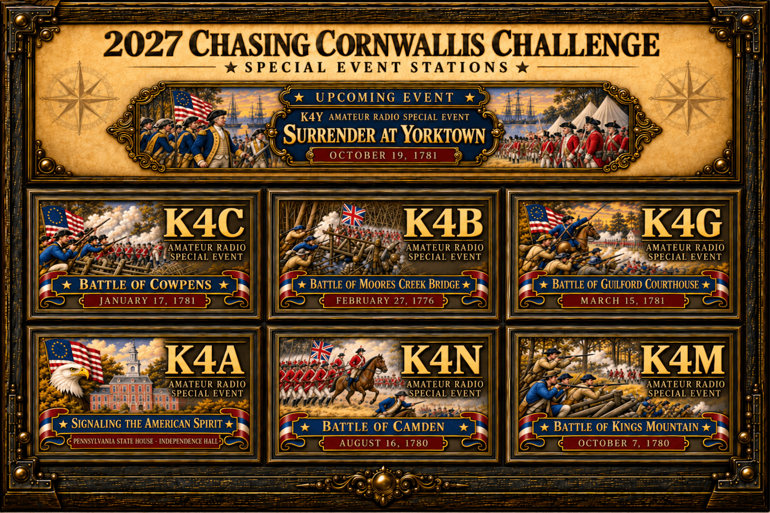 2026 Chasing Cornwallis Challenge Special Events
