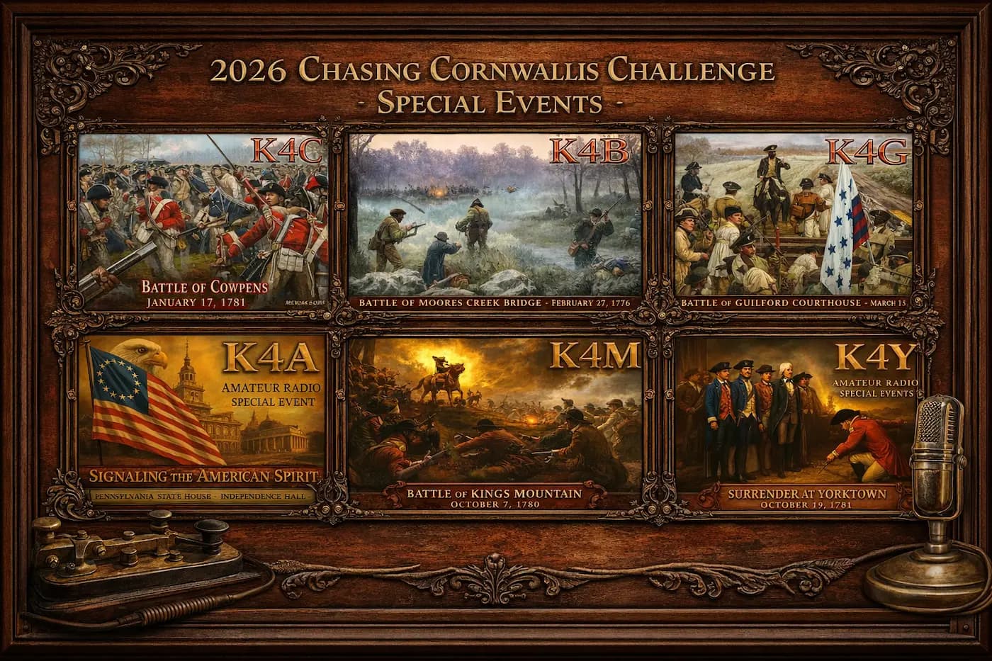 2026 Chasing Cornwallis Challenge Special Events