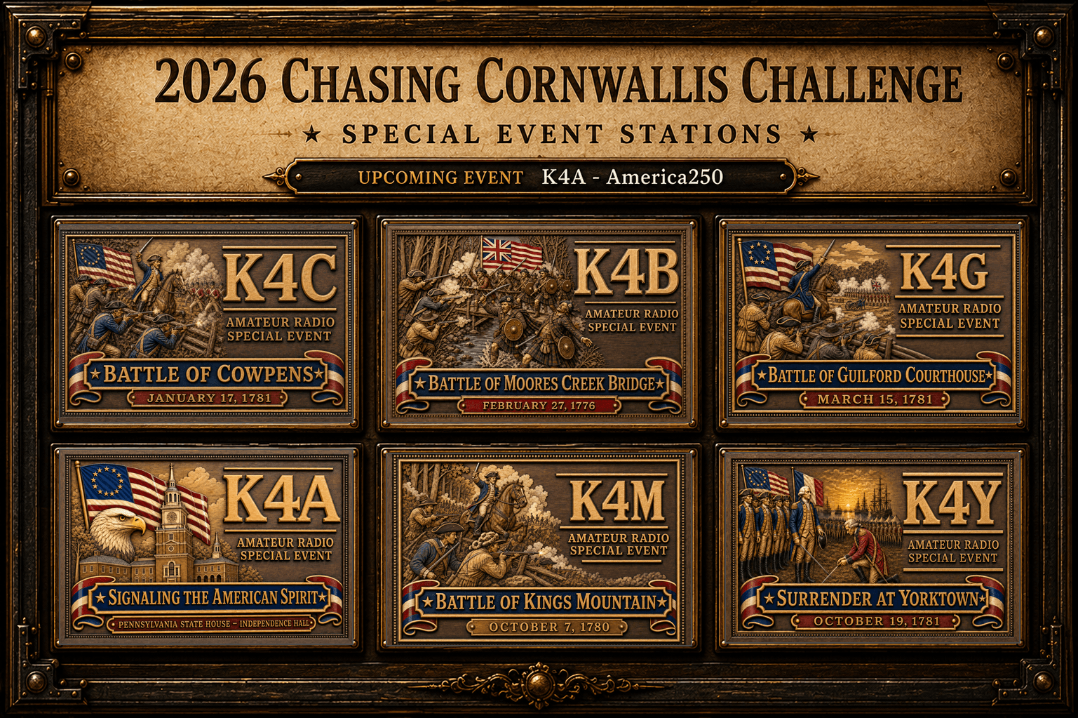 2026 Chasing Cornwallis Challenge Special Events